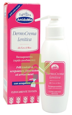 EuPhidra Linea AmidoMio DermoCrema Lenitiva Amido di Riso Pelli Sensibili 100 ml