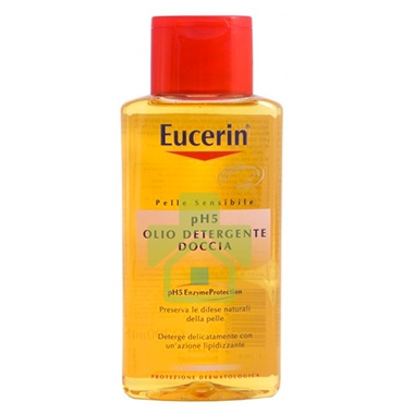 Eucerin Linea Pelle Sensibile pH5 Olio Detergente Doccia Delicato Lenitivo 400ml