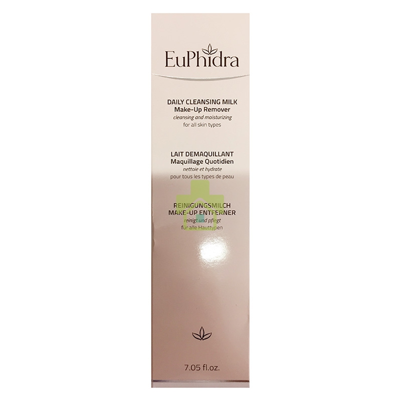 EuPhidra Linea Detergenza Delicata Latte Detergente Struccante Quotidiano 200 ml