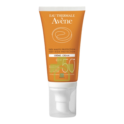 Avene Linea Solare Pelli Sensibili SPF50+ Crema Protettiva Pelli Secche 50 ml