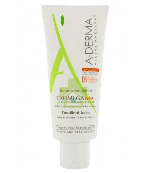A-Derma Linea Exomega Pelli Atopiche Secche D.E.F.I Balsamo Emolliente 200 ml