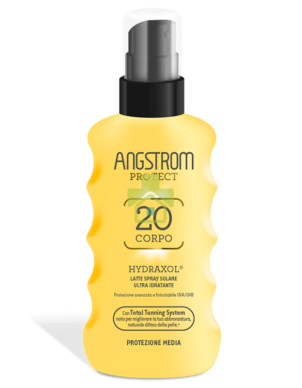Angstrom Linea Protect Hydraxol Corpo SPF20 Spray Solare Ultra Idratante 175 ml