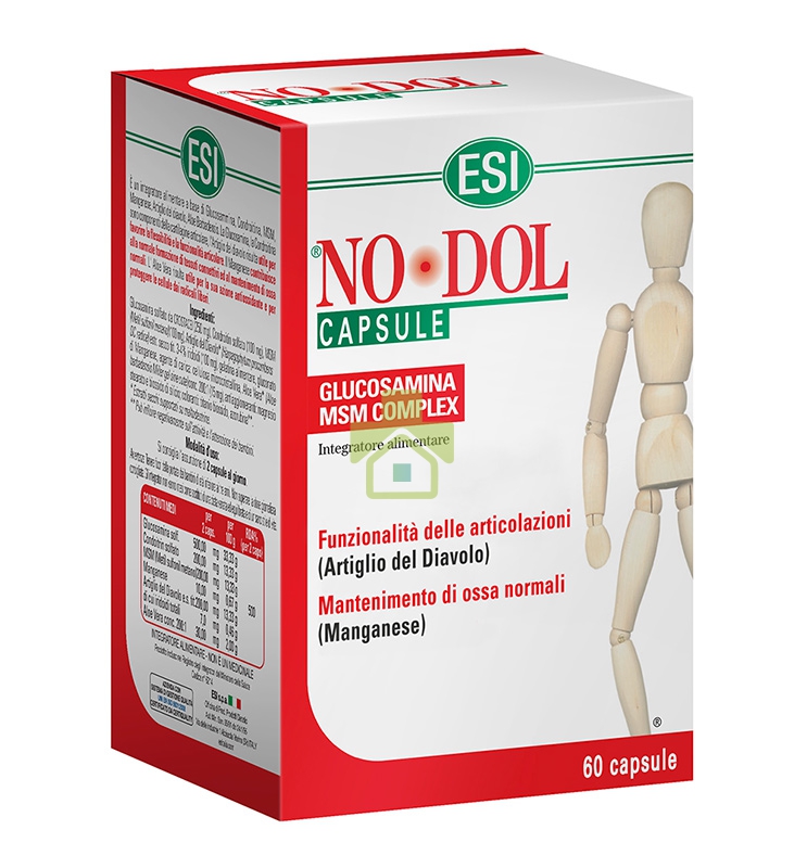 No Dol Linea Articolazioni Sane Glucosammina Condroitin Solfato 60 Capsule