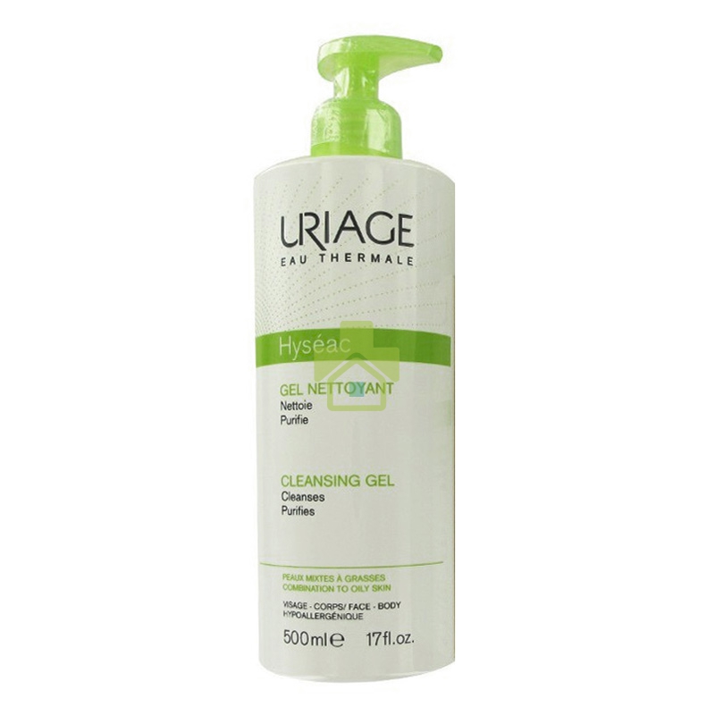 Uriage Linea Pelle Grassa Impura Hyseac Gel Detergente Purificante Viso 500 ml