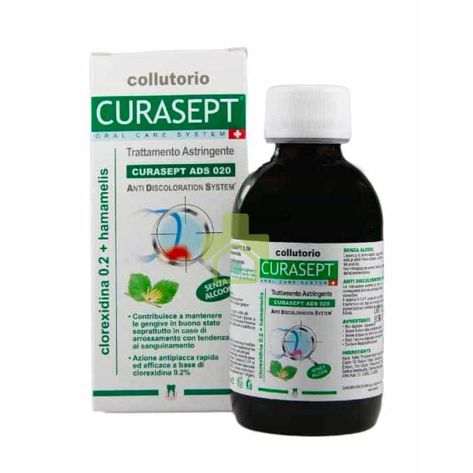 Curaden Curasept ADS Clorexidina 0,20% Collutorio Astringente 200 ml