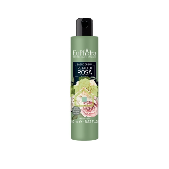 EuPhidra Linea Floreali Bagnocrema Nutriente e Protettivo Petali di Rosa 250 ml