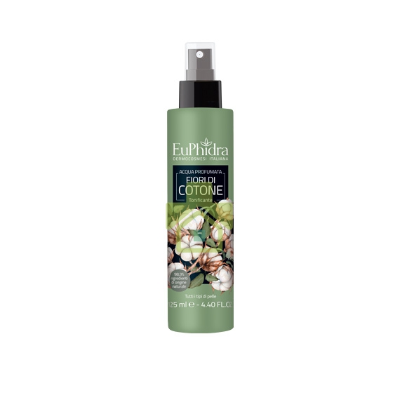 EuPhidra Linea Floreali Acqua Profumata Tonificante Fiori di Cotone 125 ml