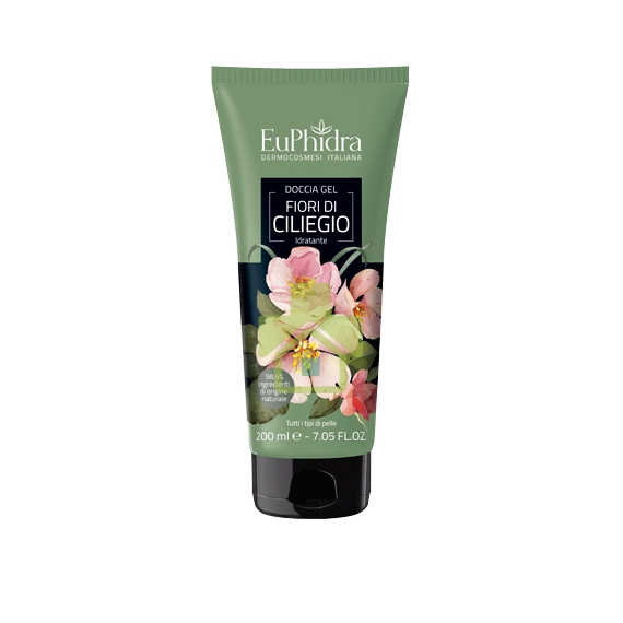 EuPhidra Linea Floreali Doccia Gel Delicato Protettivo Fiori di Ciliegio 250 ml