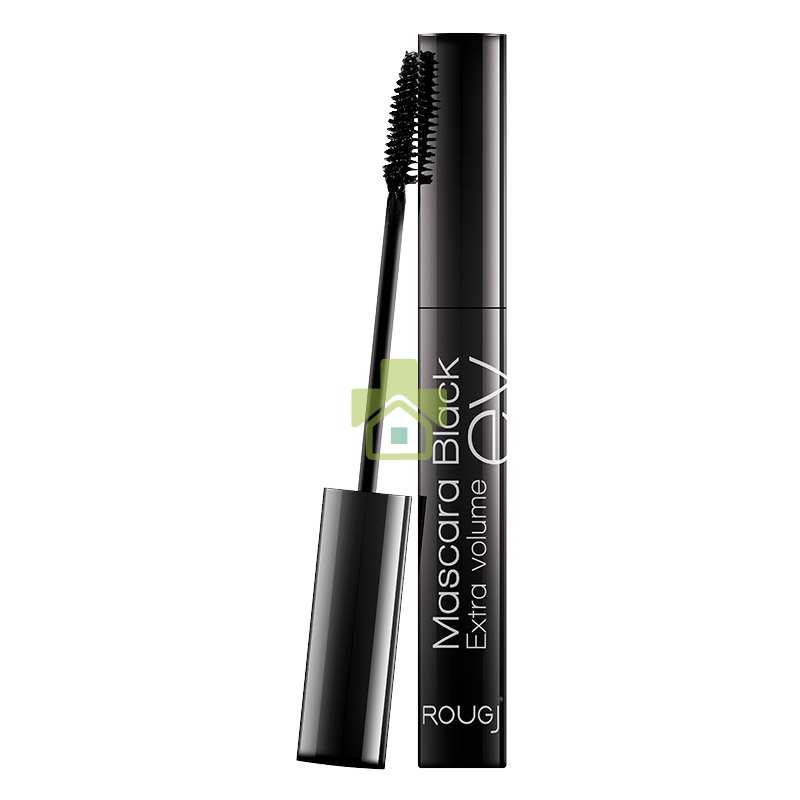 Rougj Linea Make-up Delicato Mascara Effetto Extra Volume Curvatura 10,5 ml Nero