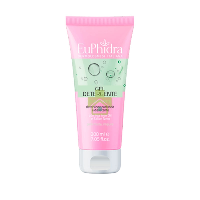 EuPhidra Linea Viso Gel Detergente Purificante 200 ml