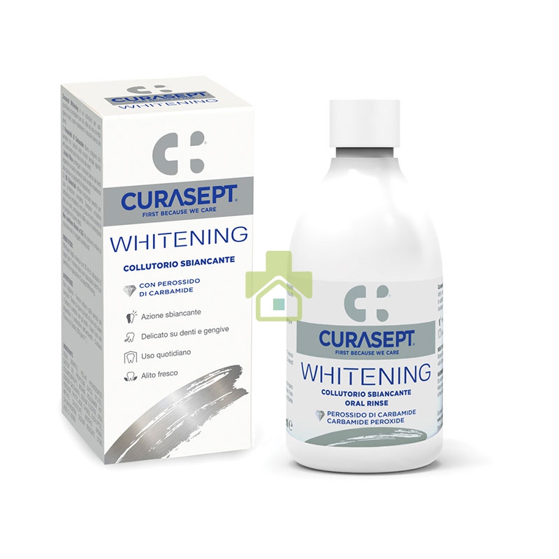Curaden Curasept Linea Whitening Gel Collutorio Sbiancante 300 ml