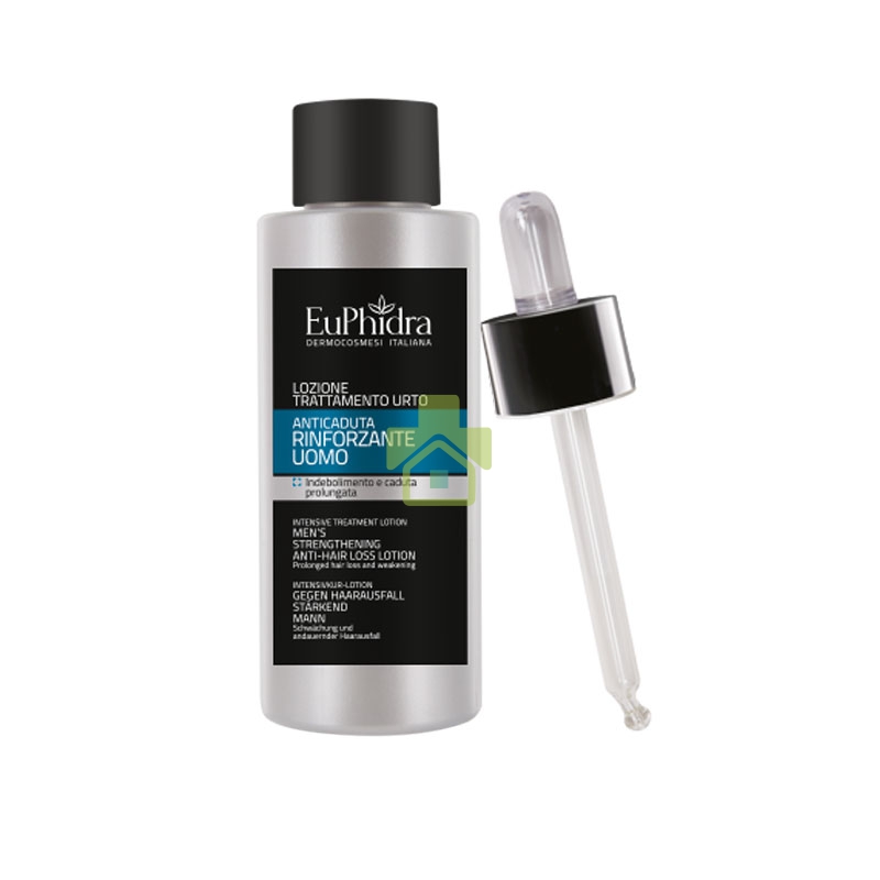 EuPhidra Linea Capelli Lozione Anticaduta Ridensificante Uomo 2 x 100 ml